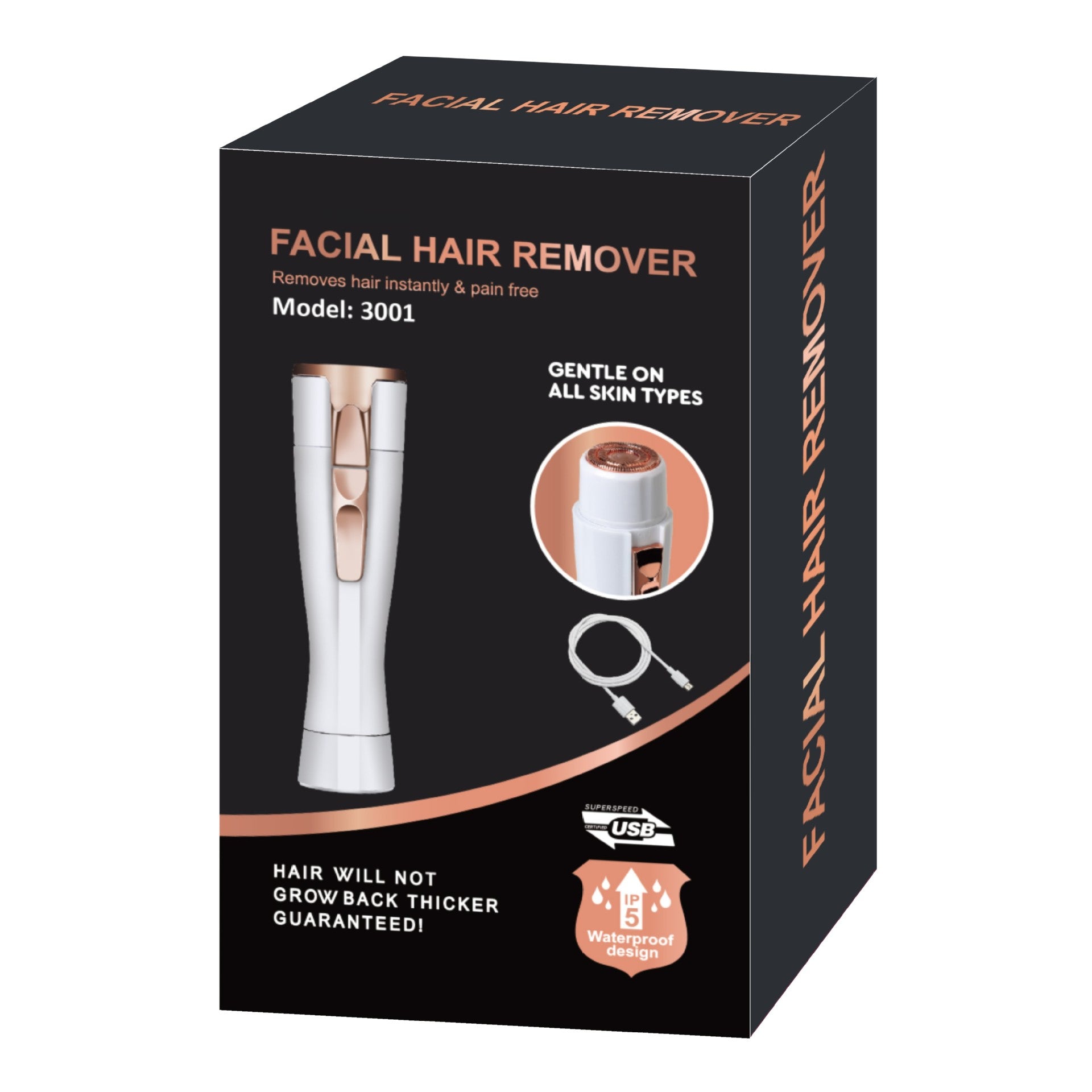 Electric Facial Hair Remover for Women