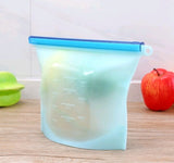 Silicone fresh-keeping bag vacuum sealed bag food  storage bag refrigerator food fruit storage bag